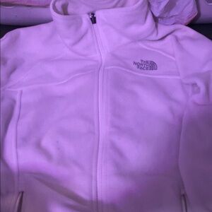 The North Face White Fleece Jacket